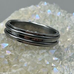 Stainless Steel Spinner Men's Ring-Stress Relief Fidget Jewelry -Men’s Fashion